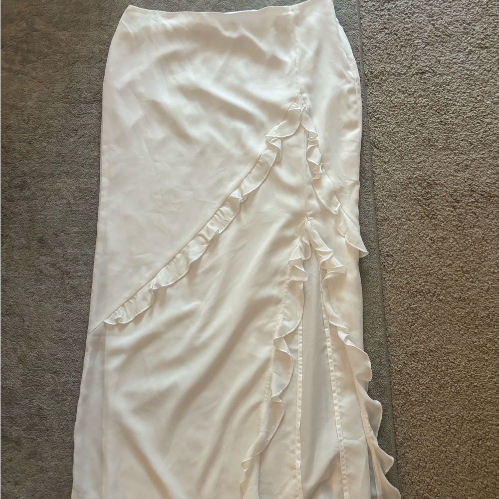 Princess Polly Trevally Ruffle Maxi Skirt